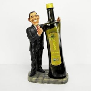 President Obama 11.5"  Wine Bottle Caddy Holder